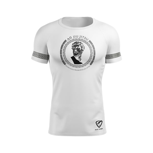White Denny Prokopos Classic Rash Guard